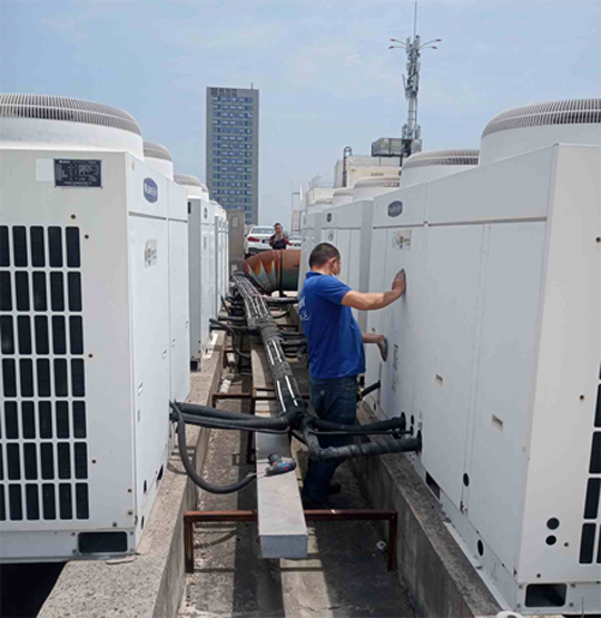 桑植中央空调制热和不制冷系统维修方法